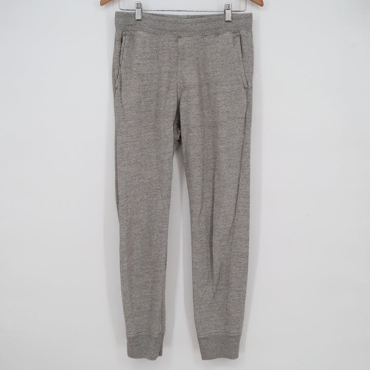 Uniqlo Mens Small Heather Gray Jogger Sweatpants Cotton Blend