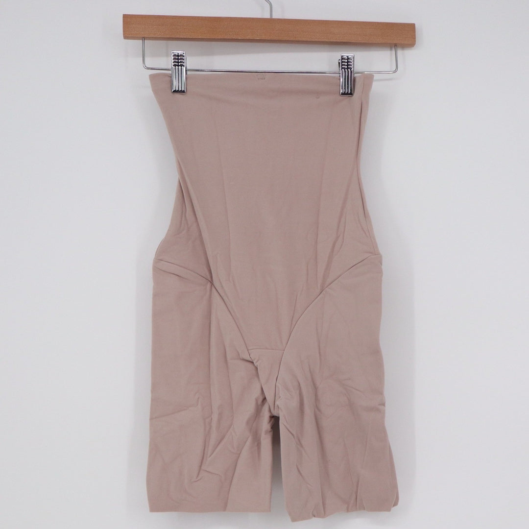 Ekouaer Womens High Waisted Tummy Control Shapewear Shorts Nude Size S-32