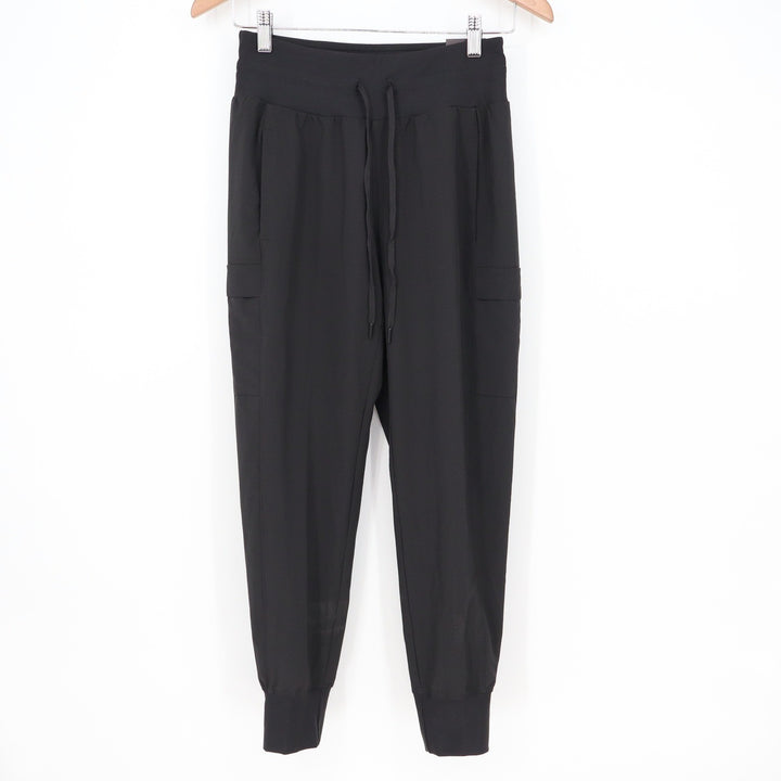 CALIA TrueLight Cargo Jogger Pants Womens XS Pure Black New