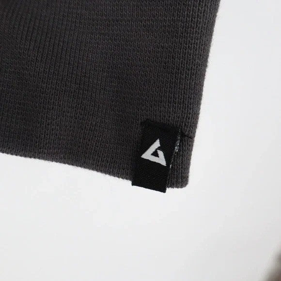 American Giant Midweight Sweatshirt Men L Gray Charcoal Colorblock Cotton Fleece