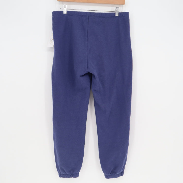 Spiritual Gangster Heart Luna Sweatpant Indigo Blue Heart Graphic Joggers Large