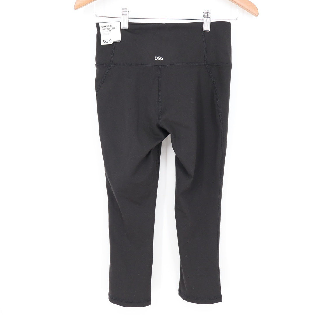DSG Momentum High Rise Capri Leggings Womens Small Black