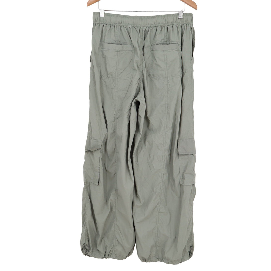Daily Practice Anthropologie Parachute Cargo Pants Guacamole Green LP Petite NEW