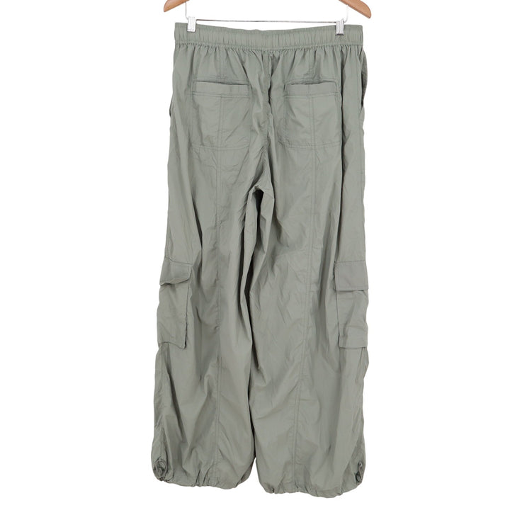 Daily Practice Anthropologie Parachute Cargo Pants Guacamole Green LP Petite NEW