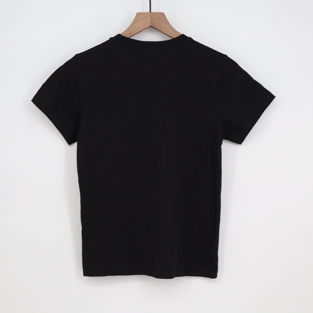 Adidas Originals Kids Trefoil Tee Black White Logo T-Shirt Size Medium M