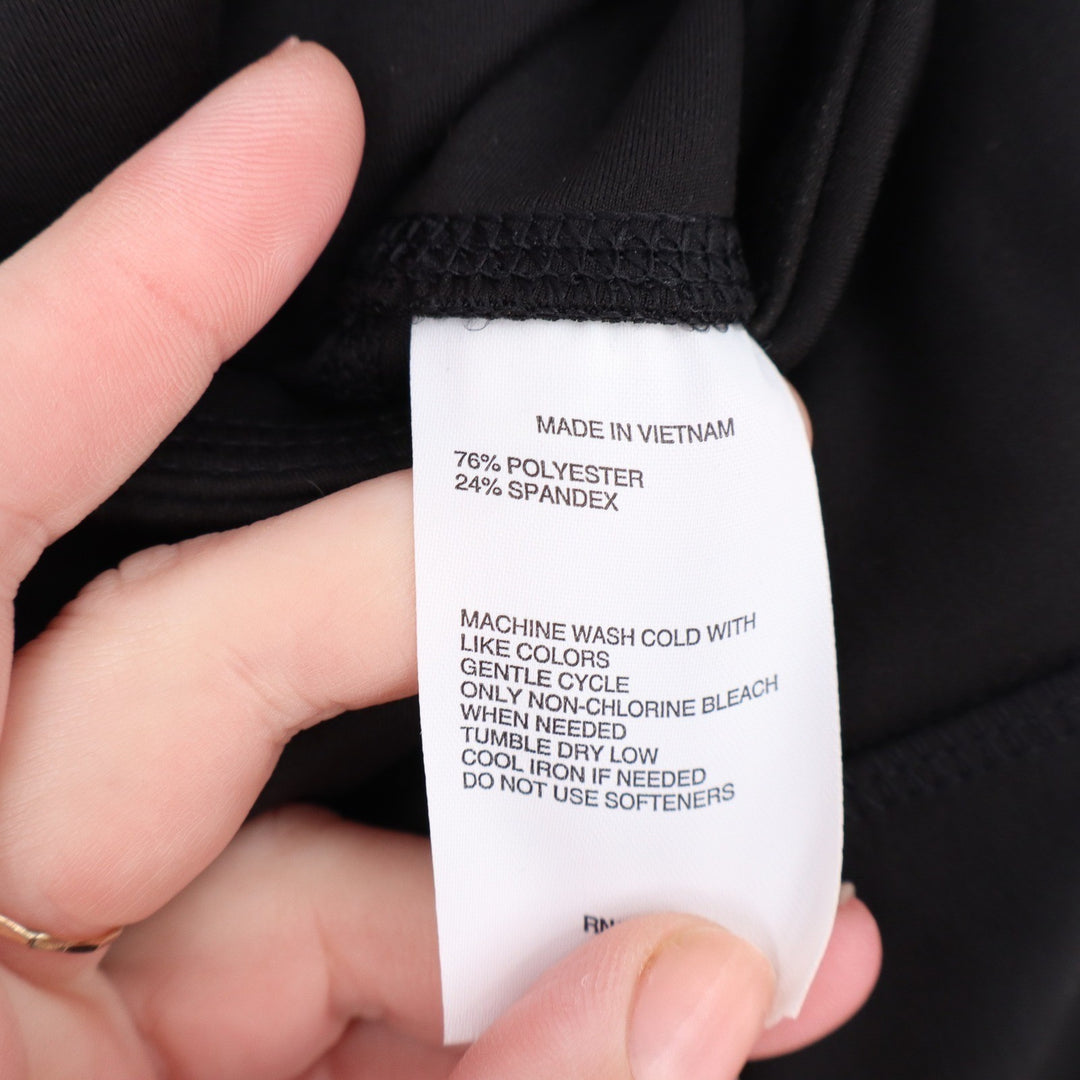 DSG Momentum Crop Leggings Womens Small Pure Black New With Tags