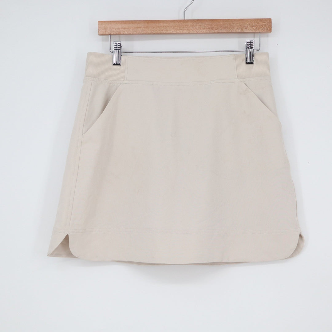 32 Degrees Cool Womens Beige Athletic Skort Size XS Built-in Shorts Pockets