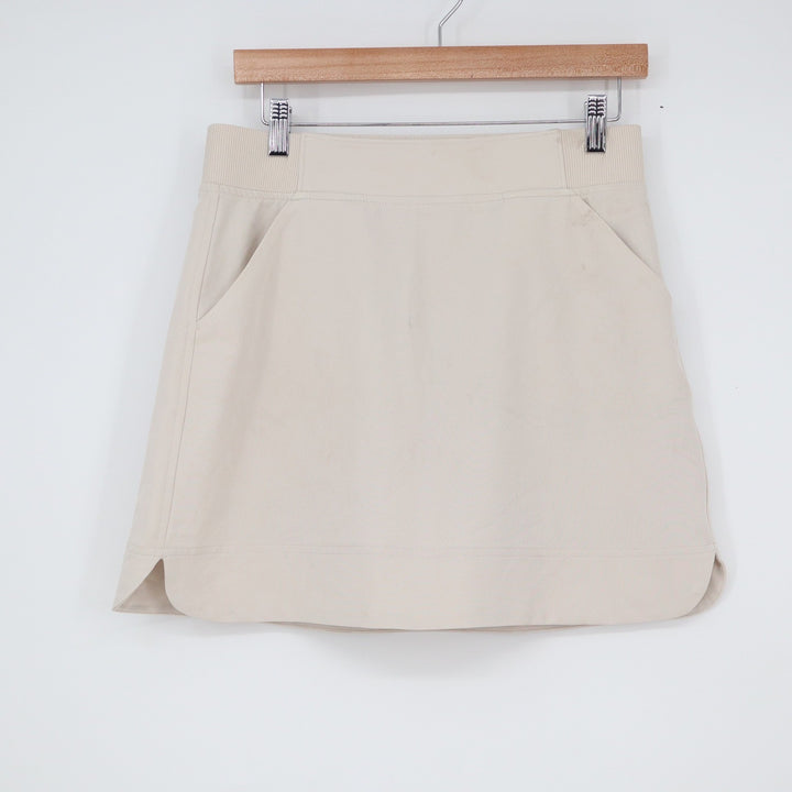 32 Degrees Cool Womens Beige Athletic Skort Size XS Built-in Shorts Pockets