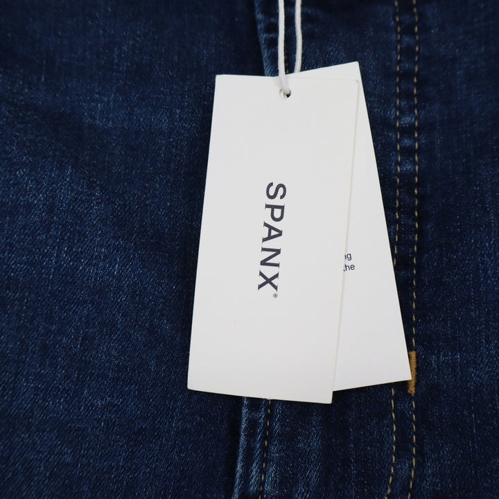 Spanx Womens Kick Flare Jeans Bennet Wash Blue High Rise Size 18 NEW