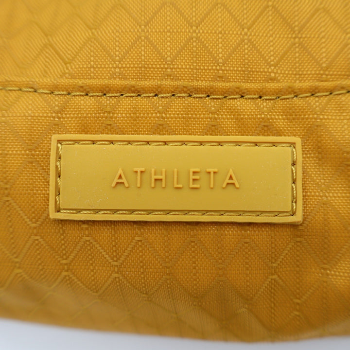 Athleta Excursion Belt Bag Mustard Yellow Ripstop Nylon Waist Pack