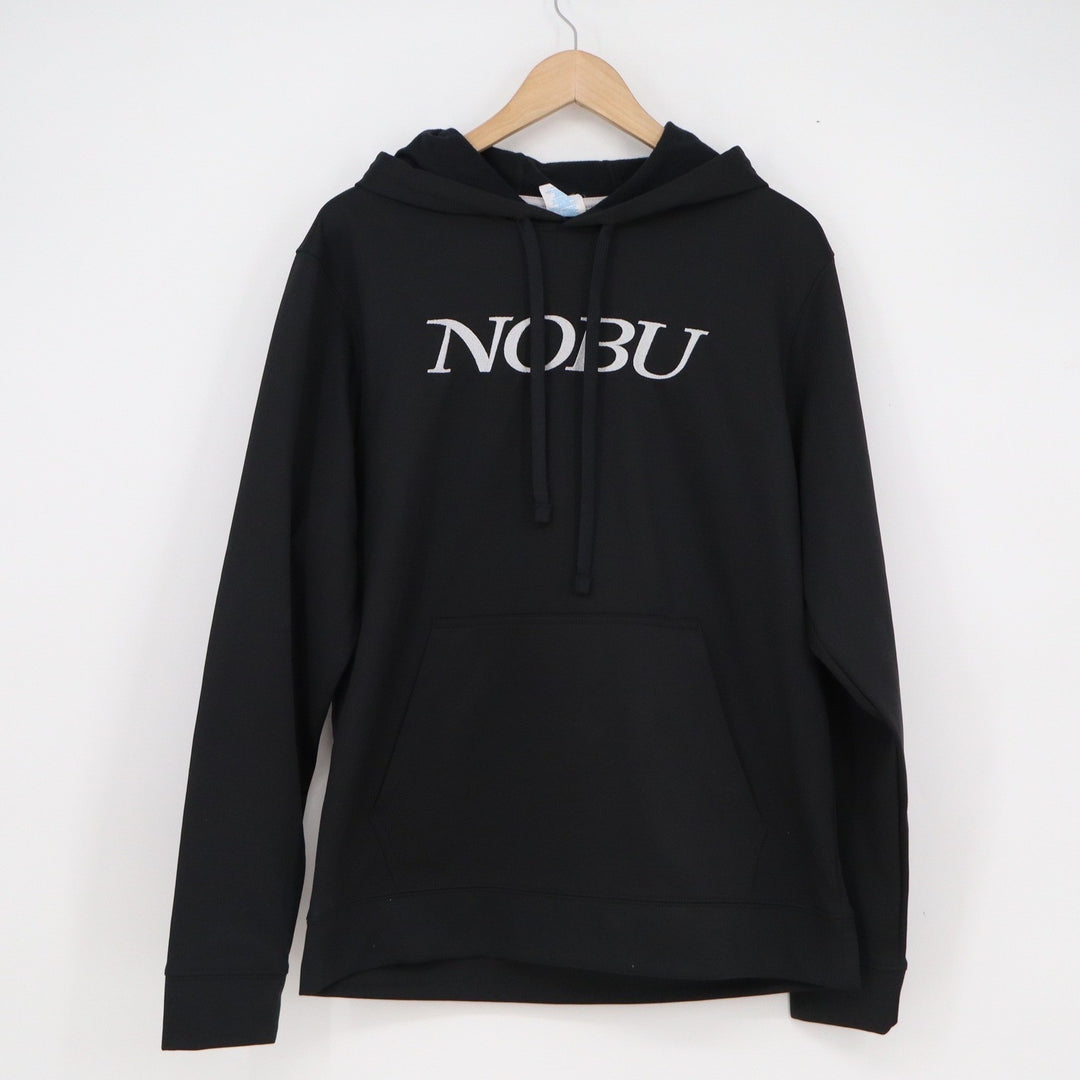 Port & Company Nobu Restaurant Performance Hoodie Black Mens Size M