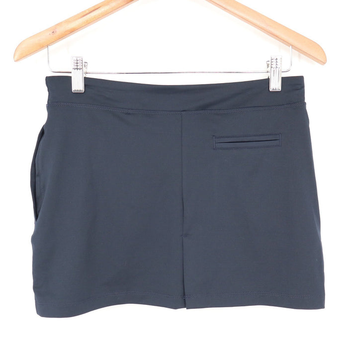 Puma Girls Navy Blazer Solid Knit Athletic Skort Skirt 16 Size Large