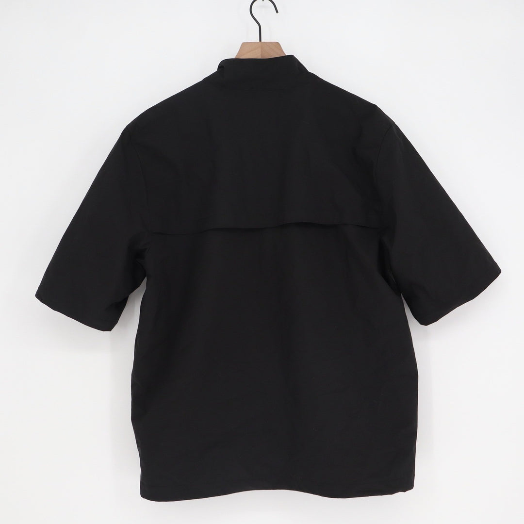 Walter Hagen 11 Majors Mens Short Sleeve Golf Rain Jacket Black Size M Full Zip