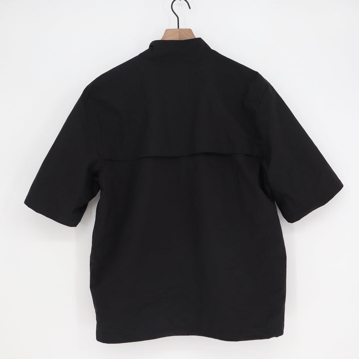 Walter Hagen 11 Majors Mens Short Sleeve Golf Rain Jacket Black Size M Full Zip