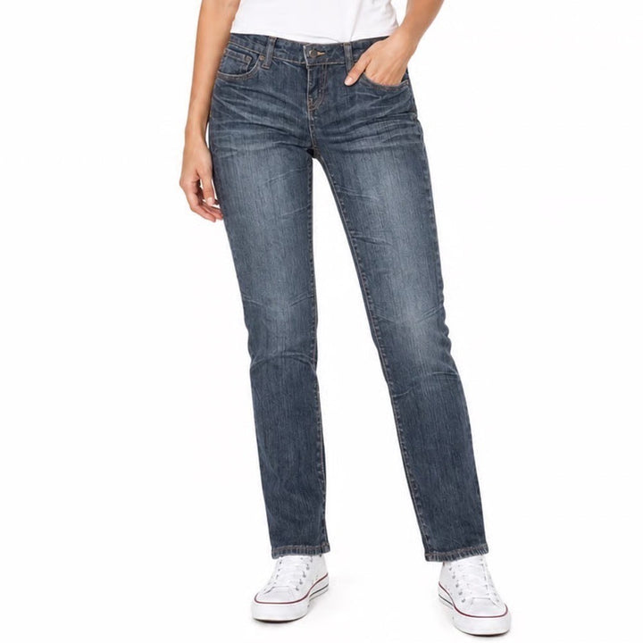 Charlotte Russe Everyday Skinny Jeans Womens 0S Medium Wash Stretch Denim