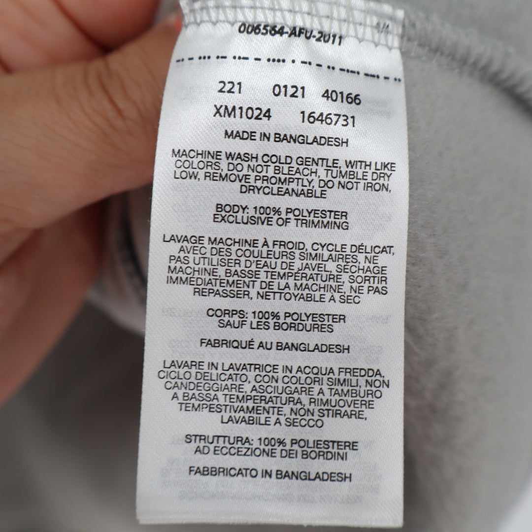 Columbia Mens Grey Fleece Full Zip Vest XM1024 Size Medium