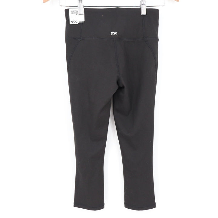 DSG Momentum High-Rise Capri Leggings Womens XS Pure Black