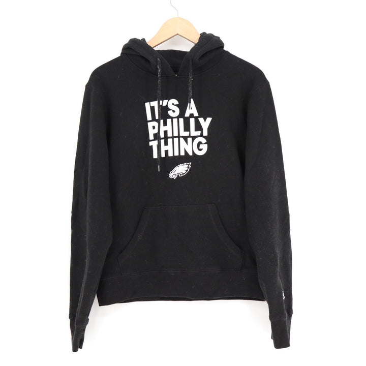 Philadelphia Eagles Hoodie Womens Small Black New Era It's A Philly Thing Cotton