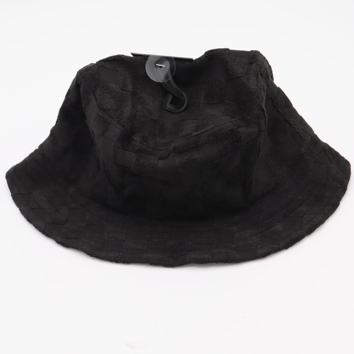 C.C Bucket Hat Womens OS Checkered Black UPF 50+ UV Protection Sun Hat New