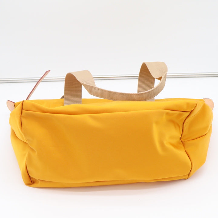 Dooney & Bourke Tote Womens OS YLVC Yellow Front Zip Nylon NEW