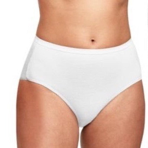 Hanes Ultimate Breathable Hi Cut Underwear Womens 5/S Multicolor Cotton 6 Pack