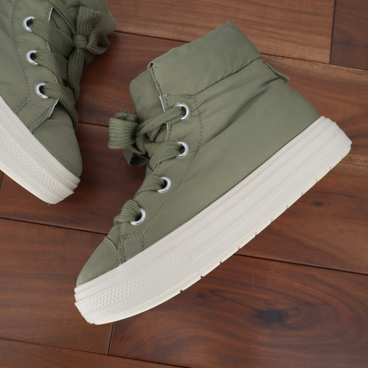 Converse Chuck Taylor All Star Elements Sneakers Unisex US M10.5/W12 Green Boots