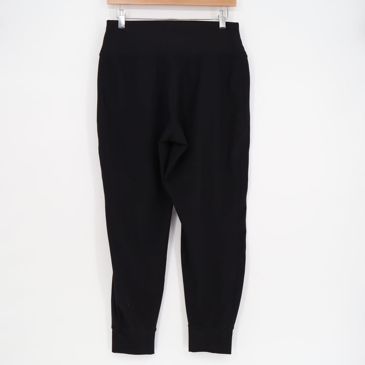 Calvin Klein Performance Womens Black High Rise Stretch Joggers Size L