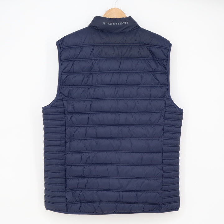 Stormtech Puffer Vest Mens XL Performance Quilted Navy Blue Insulated Excellent