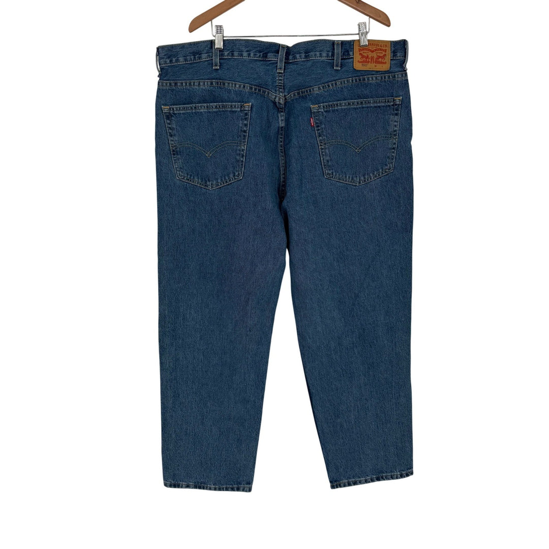 Levi Strauss 550 Relaxed Fit Jeans Men W44 L30 Blue Denim