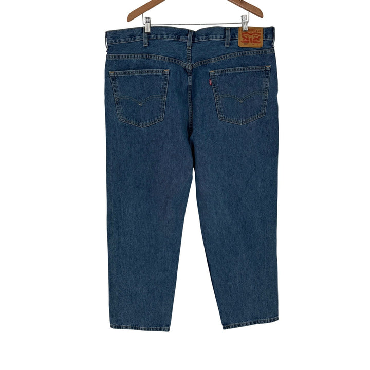 Levi Strauss 550 Relaxed Fit Jeans Men W44 L30 Blue Denim