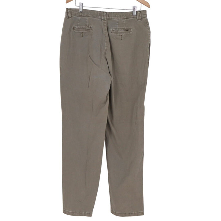 Lee Khakis Jeans Men 34 Brown Denim Preppy Mid Rise Pockets Straight Leg Outdoor
