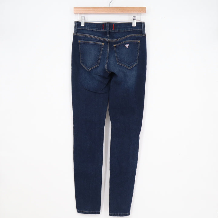 Guess Los Angeles Sienna Curvy Skinny Jeans Dark Wash Medium Rise Size 26