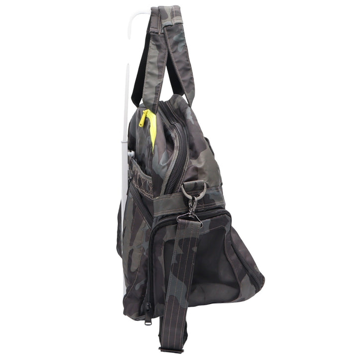 Lug Duffel Bag Unisex OS Boxer Camo Quilted Ventilated Shoe Pocket Excellent