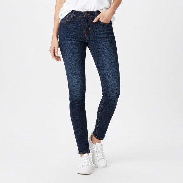 BDG Cigarette Jeans Womens 27x30 Blue Denim Cotton Stretch Dark Wash Mid Rise