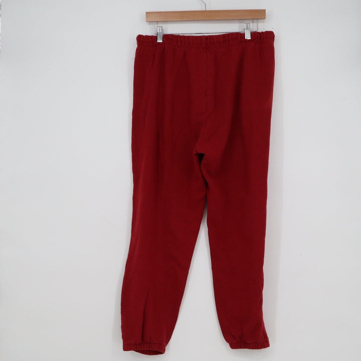 Colsie Womens Red Jogger Sweatpants Elastic Waist Drawstring Size L