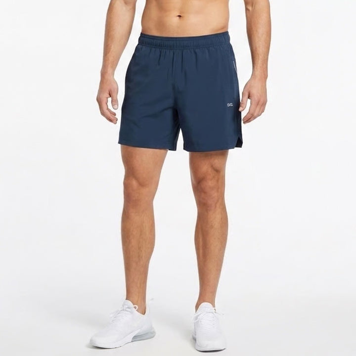 DSG Mens 5" Stride Run Shorts University Navy Blue Size Medium NWT