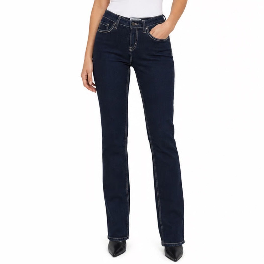 Levis 524 Too Superlow Skinny Jeans Dark Wash Indigo W29 L34