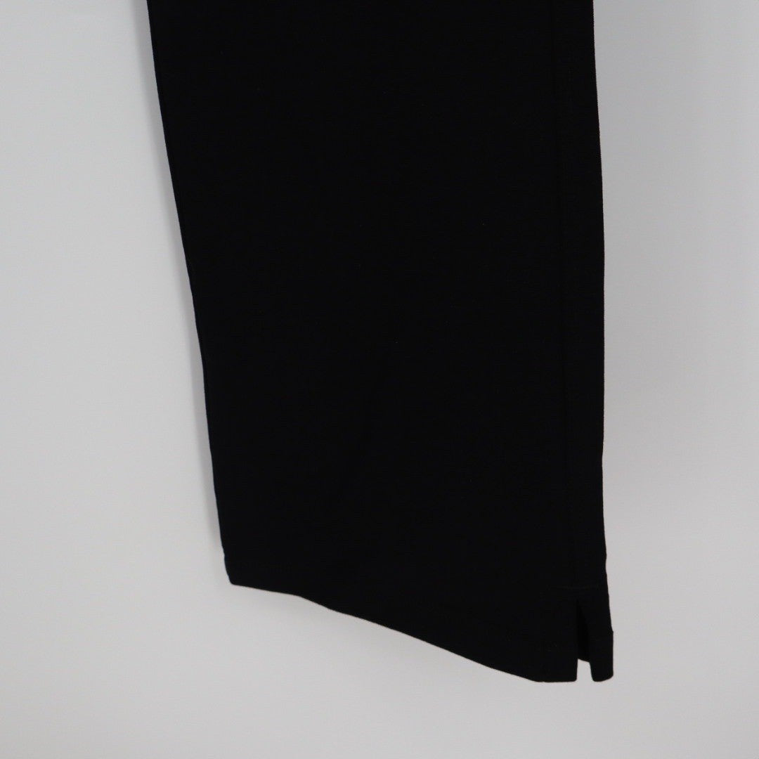 American Giant Black Bootcut Pants Made in USA Size 12