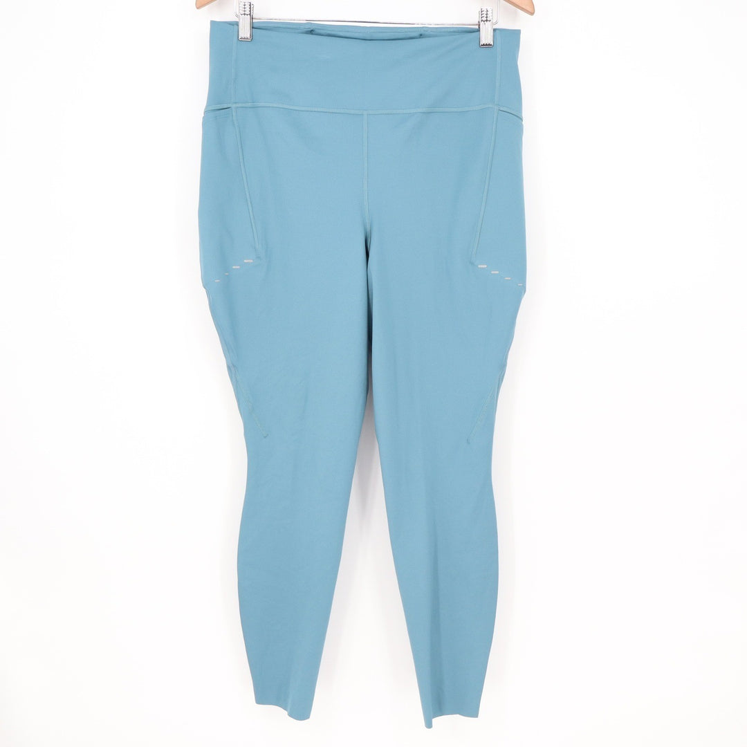 Nike Swift Dri-FIT Womens Blue Running Leggings XL New