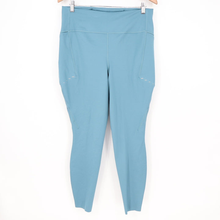 Nike Swift Dri-FIT Womens Blue Running Leggings XL New