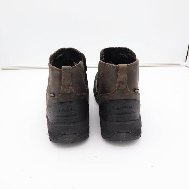 KEEN Anchorage III Waterproof Chelsea Boots Mens 13 Dark Earth Black