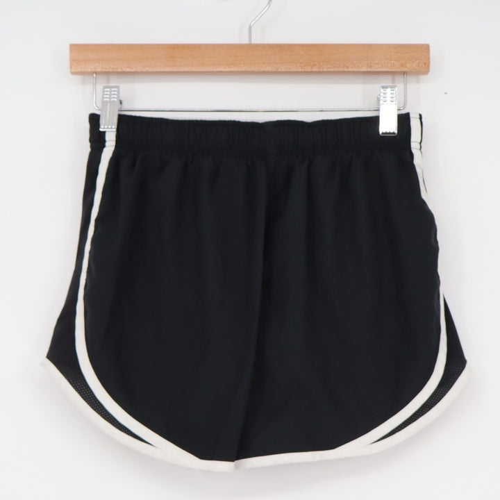 Nike Dri-FIT Tempo Running Shorts Black White Womens Small Athletic Gym