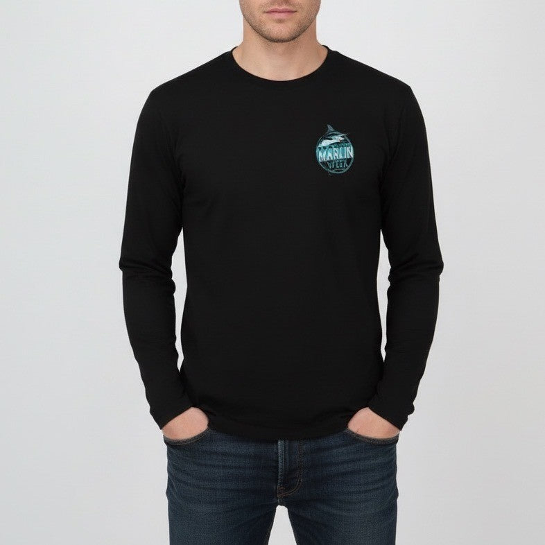 A4 Teasers Marlin Week 2015 Ocean City MD Long Sleeve T Shirt XL Black