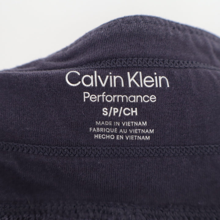 Calvin Klein Performance Crop Sweatpants Womens S Purple Side Pockets Drawstring