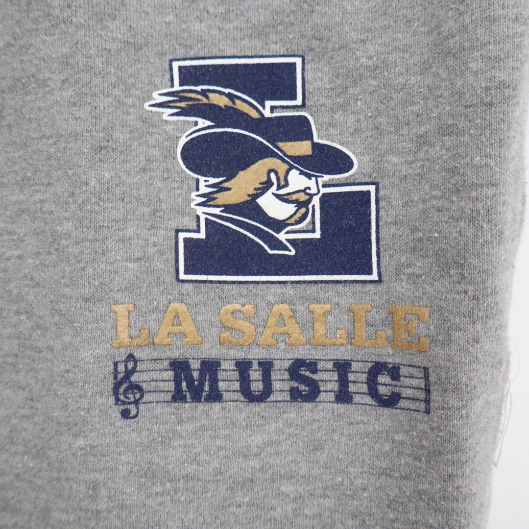 Holloway La Salle Music Jogger Sweatpants Mens Medium Gray Graphic Fleece Pants