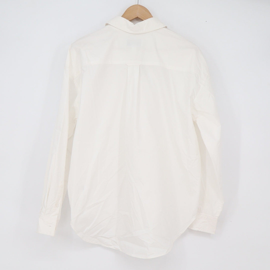 Beverly Hills Shirt Women's XS Revolve Oversized White Button-Down Cotton