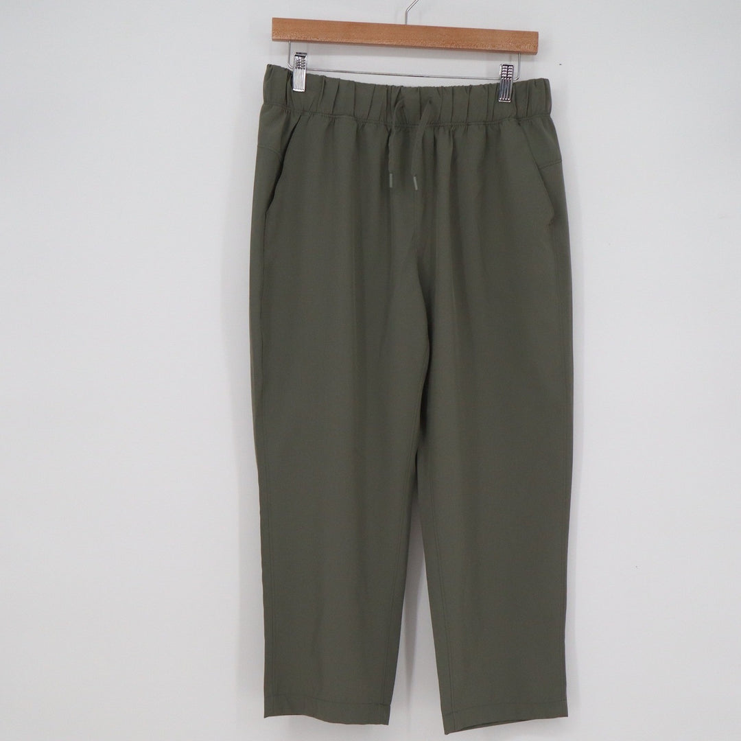 Velocity Lightstreme Easy Wind Capri Pants Olive Green Medium