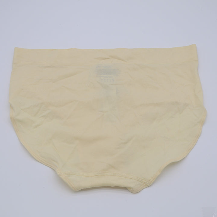 Lauren Ralph Lauren Brief Panty Womens Medium Cream Stretch Seamless Underwear