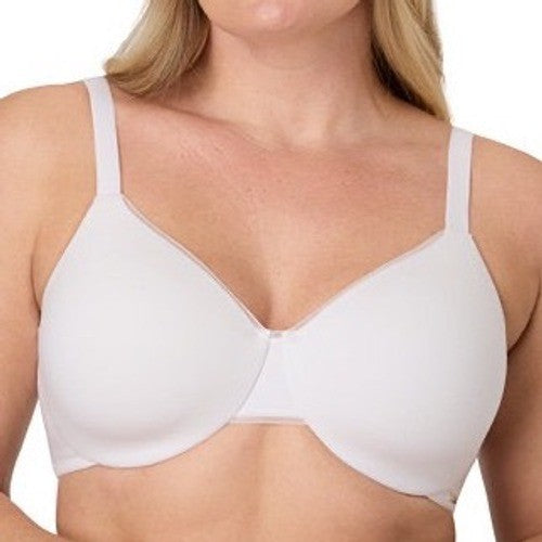 Bali T-Shirt Bra Womens 36D White Stretch Adjustable Strap Full Coverage Padded