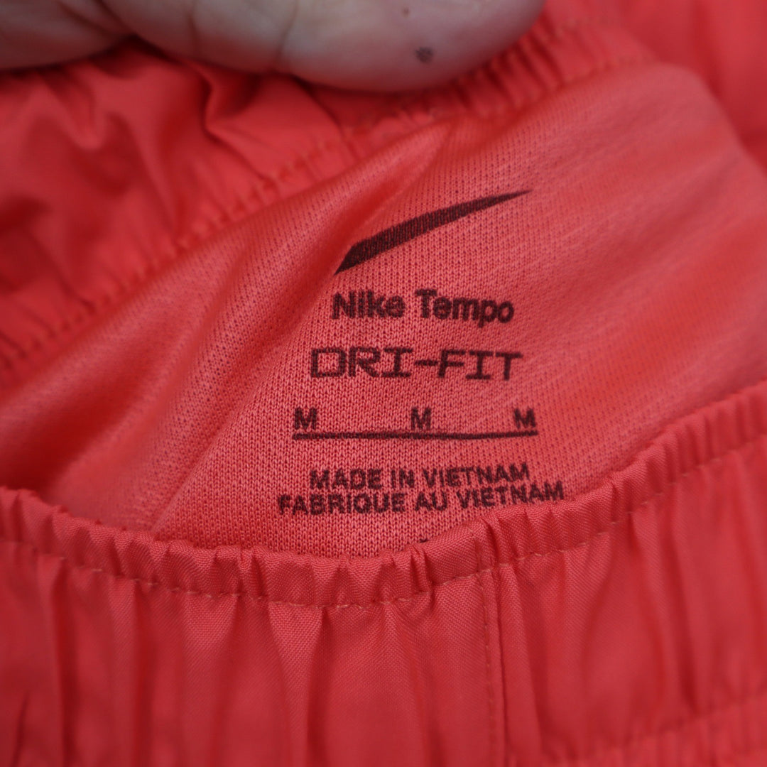 Nike Tempo Womens Dri-FIT Running Shorts Orange Medium